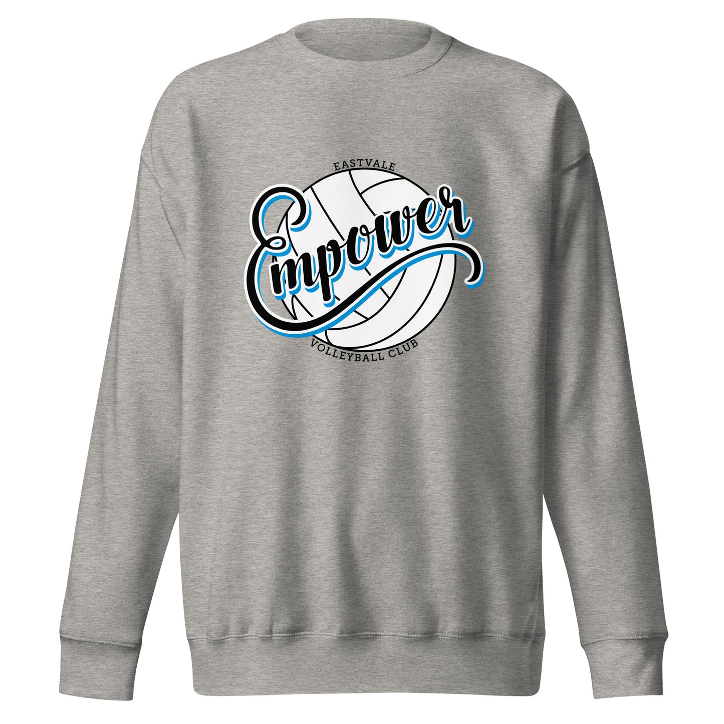 Performance | Crewneck | Empower Volleyball Club | Emblem Logo