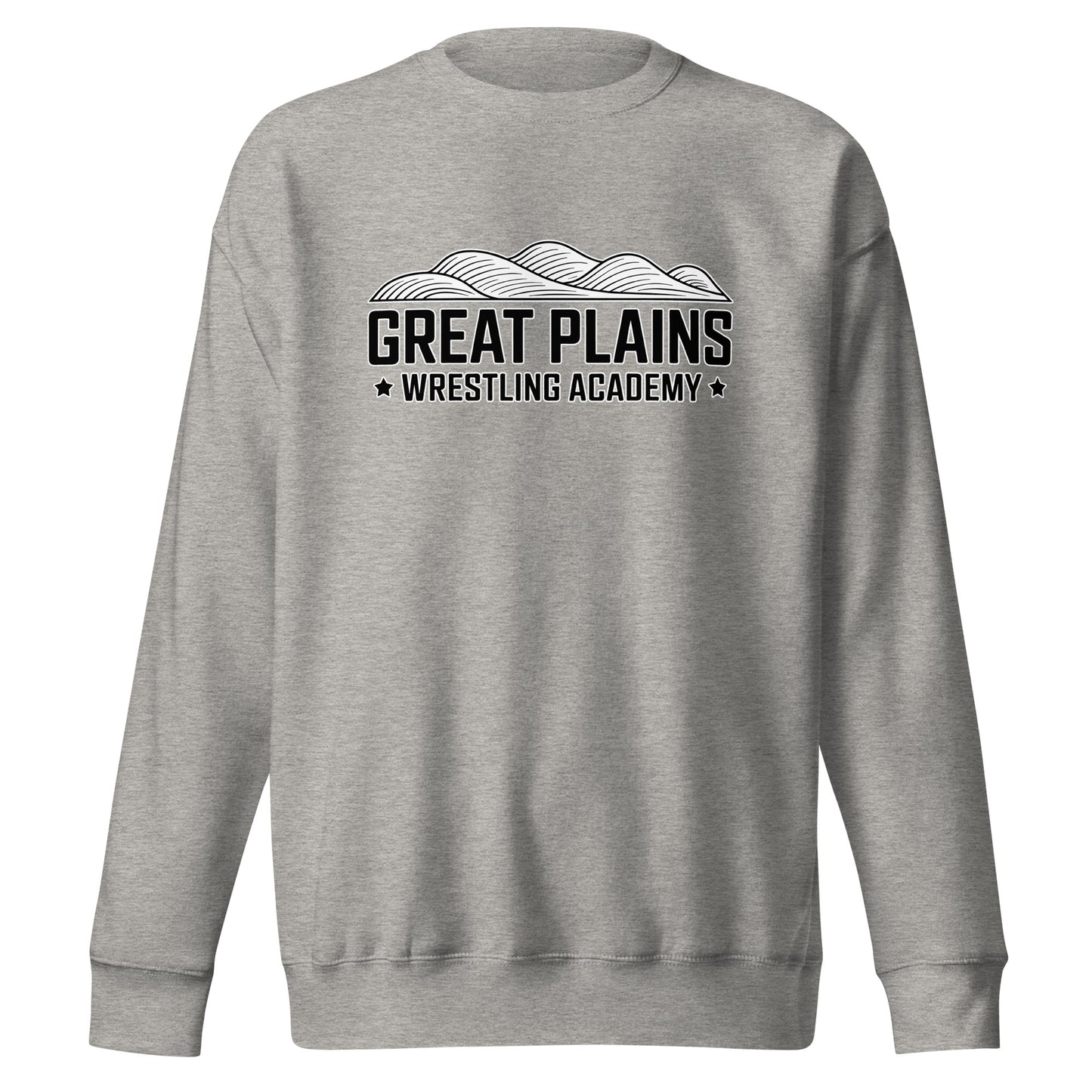 Performance | Crewneck | Great Plains Wrestling Academy | Crest Logo
