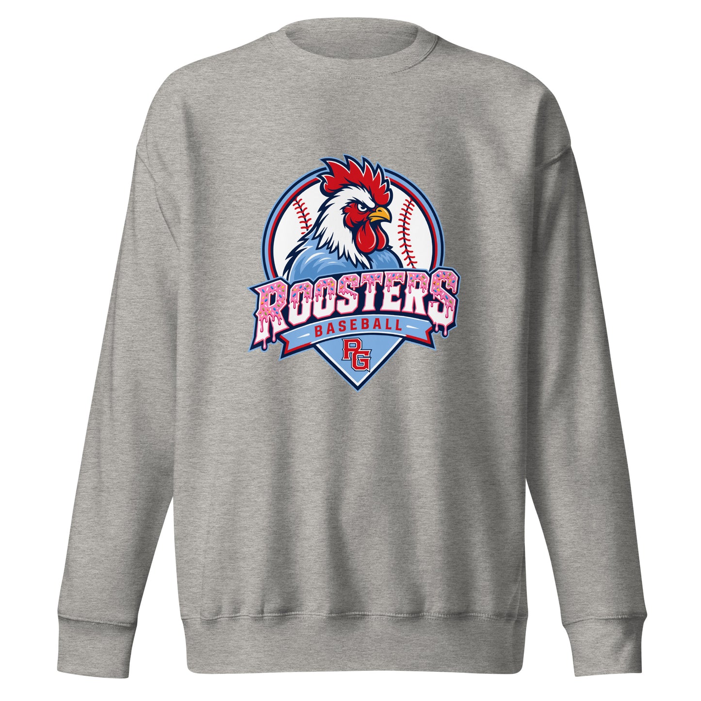 Performance | Crewneck | Rooster Nation | Emblem Logo