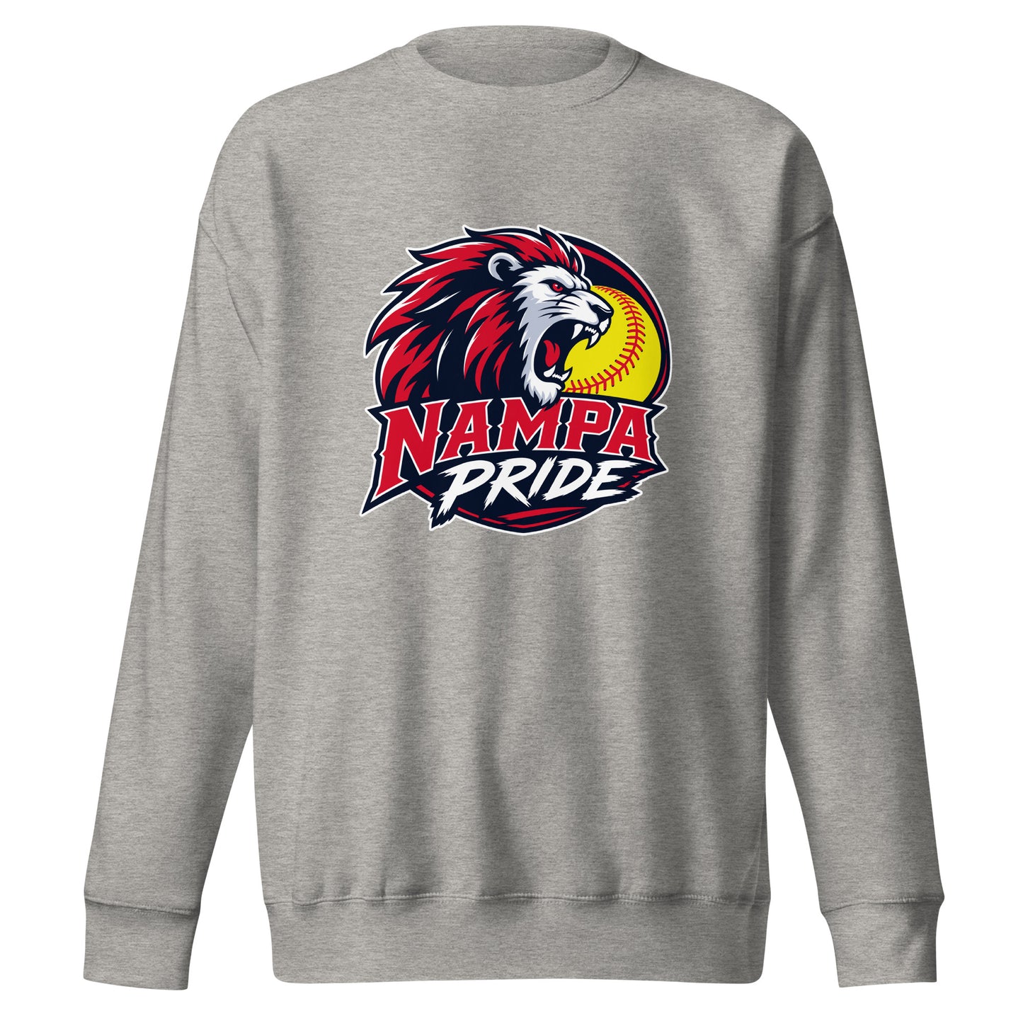 Performance | Crewneck | Nampa Pride | Lion Crest Logo