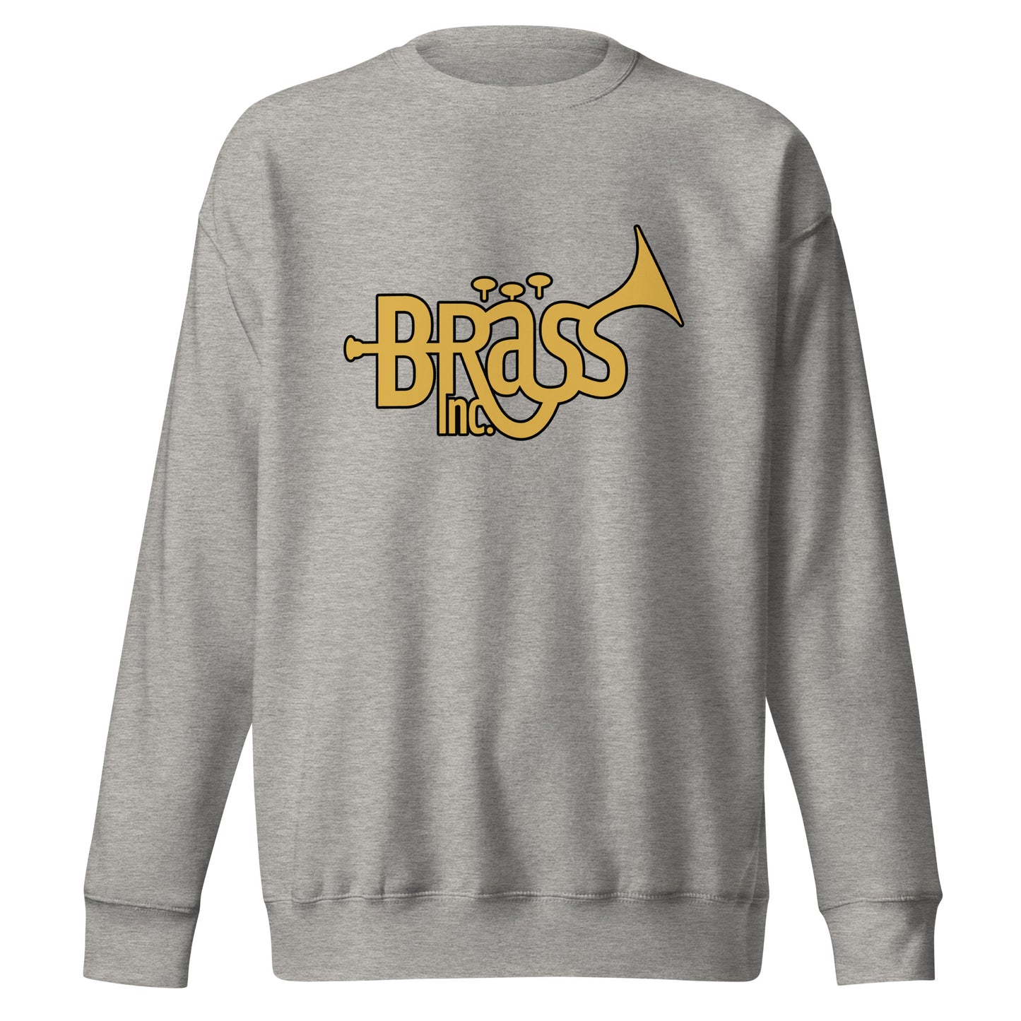 Performance | Crewneck | Brass Inc. | Emblem Logo