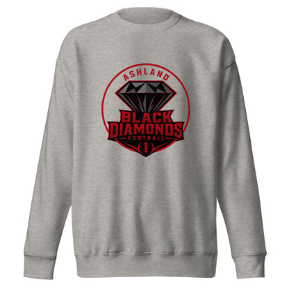 Performance | Crewneck | Ashland Black Diamonds | Badge Logo