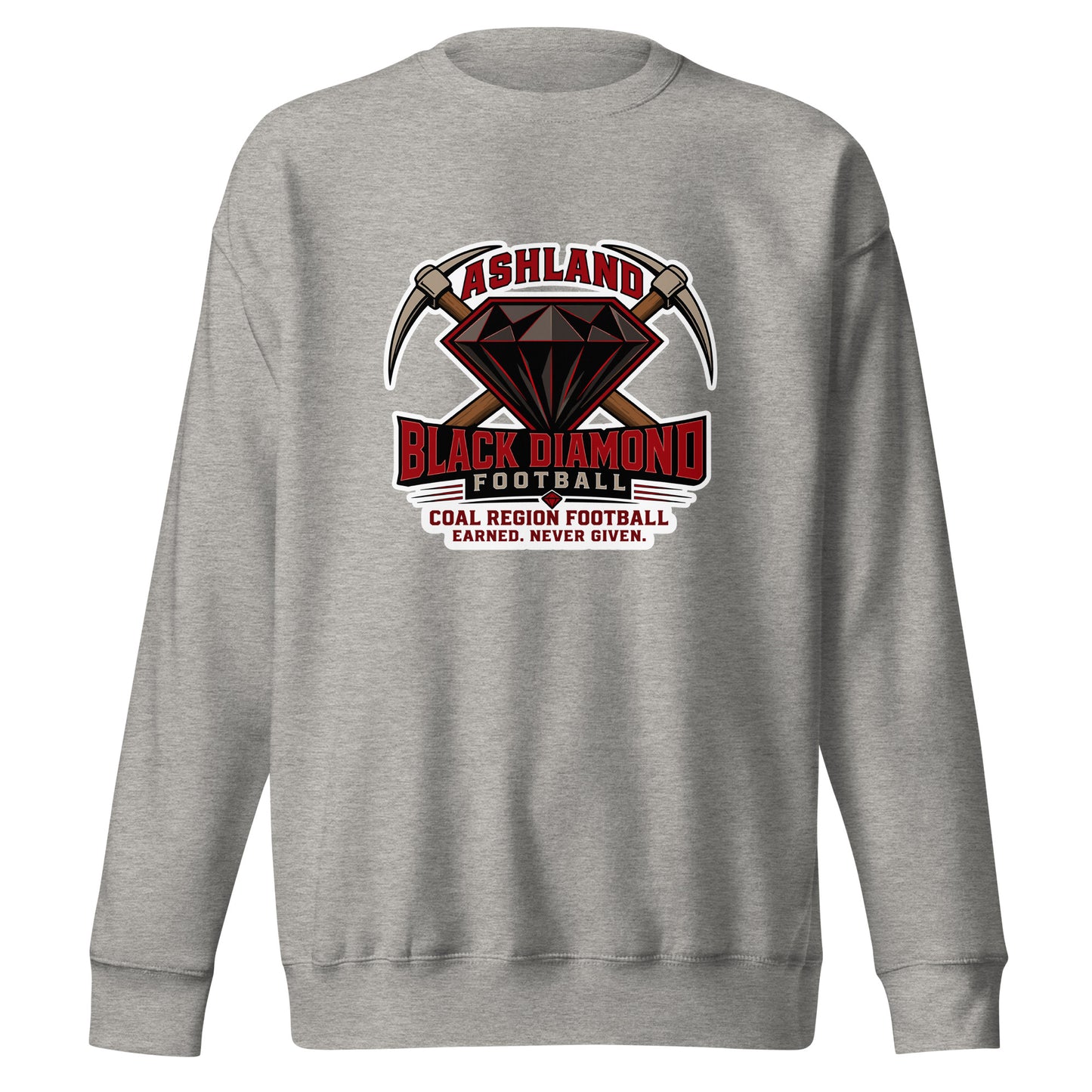 Performance | Crewneck | Ashland Black Diamonds | Vanguard Logo