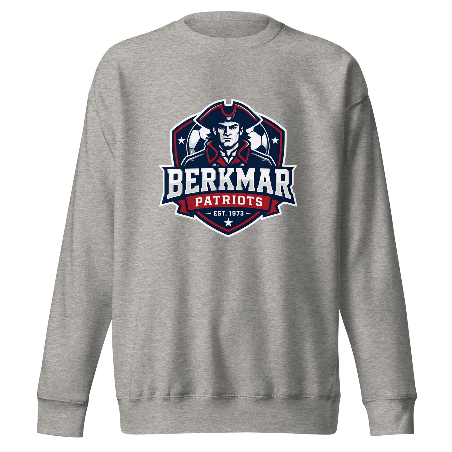 Performance | Crewneck | Berkmar High School Soccer | Shield Logo