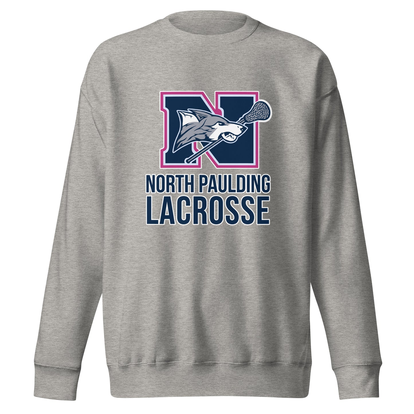 Performance | Crewneck | North Paulding Lacrosse | Vanguard Logo