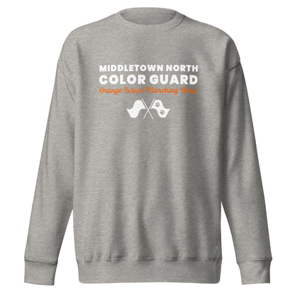 Performance | Crewneck | Orange Wave Marching Band | Modern Script Logo