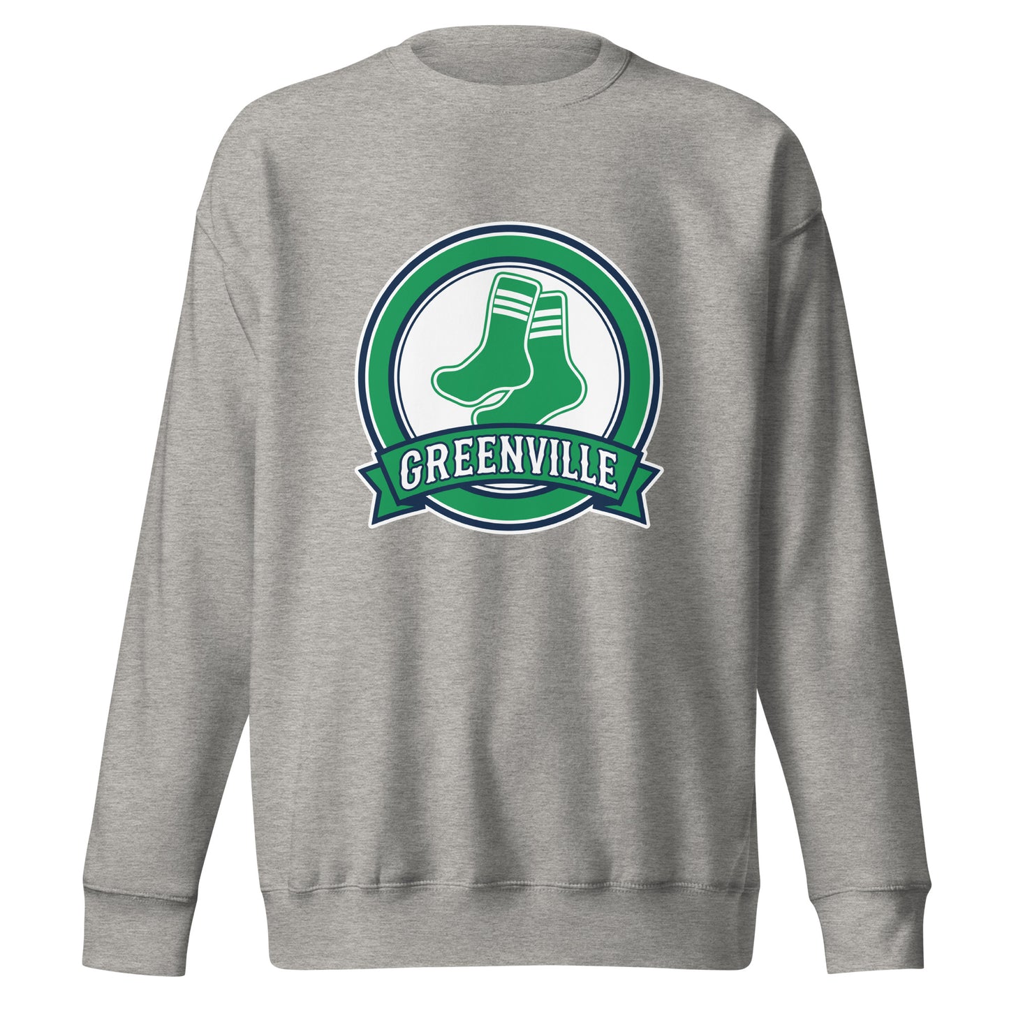 Performance | Crewneck | Greenville Sox | Badge Logo