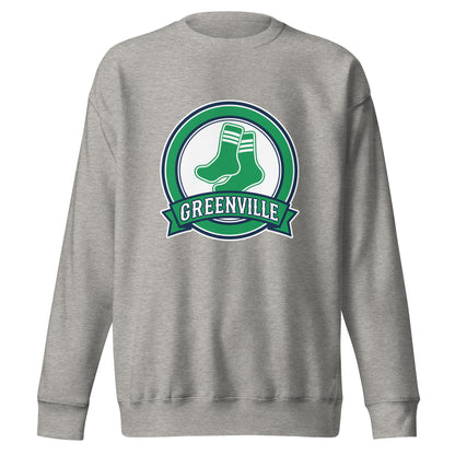 Performance | Crewneck | Greenville Sox | Badge Logo