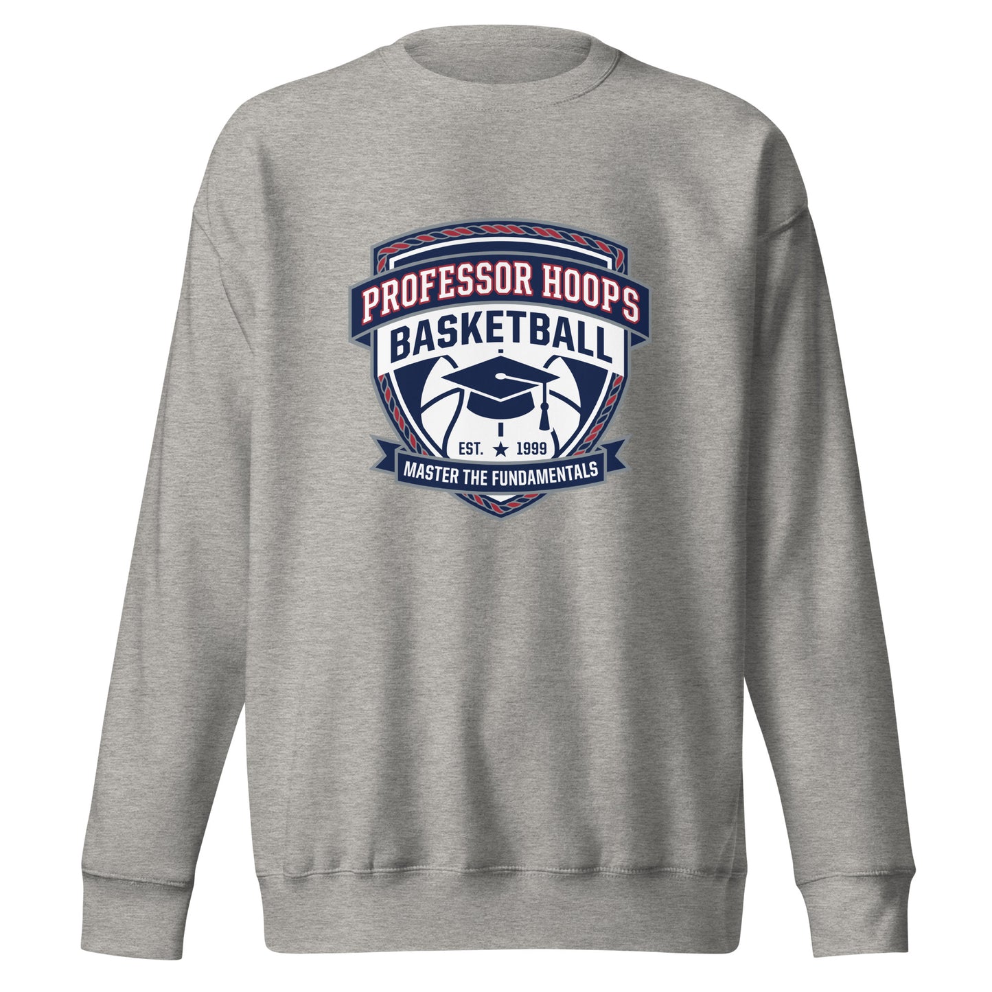 Performance | Crewneck | Professor Hoops Basketball | Crest Logo