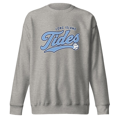 Performance | Crewneck | Long Island Tides Baseball | Athletics Logo