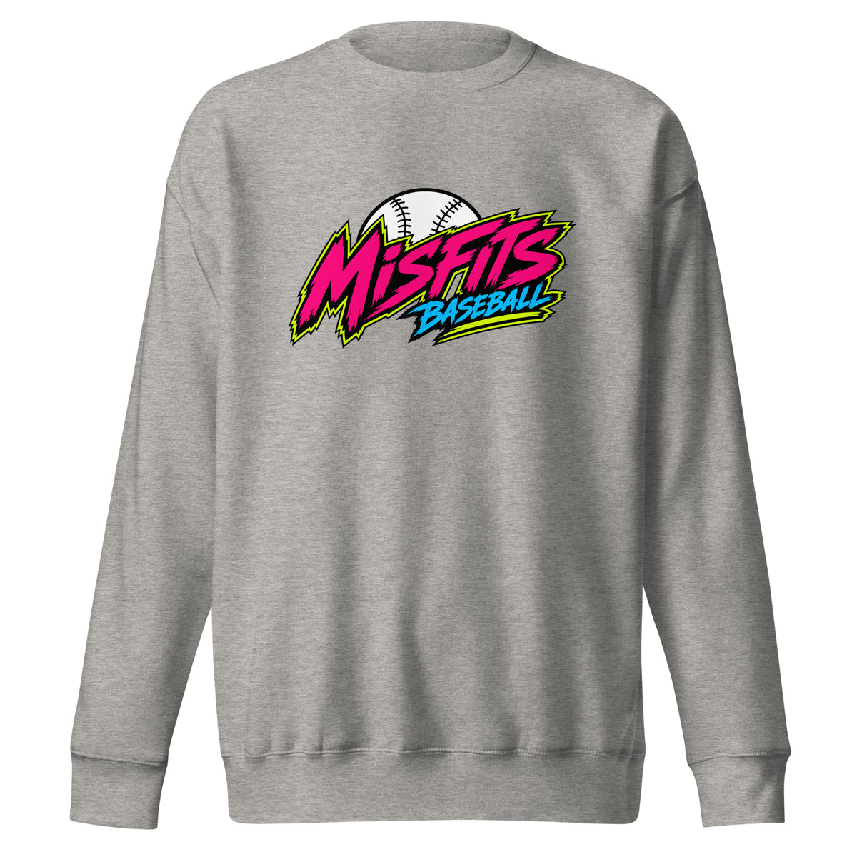 Performance | Crewneck | Misfits Baseball | Athletics Logo