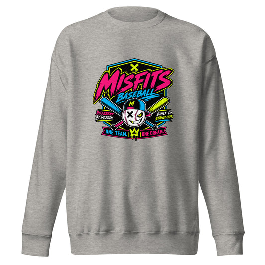 Performance | Crewneck | Misfits Baseball | Valor Logo