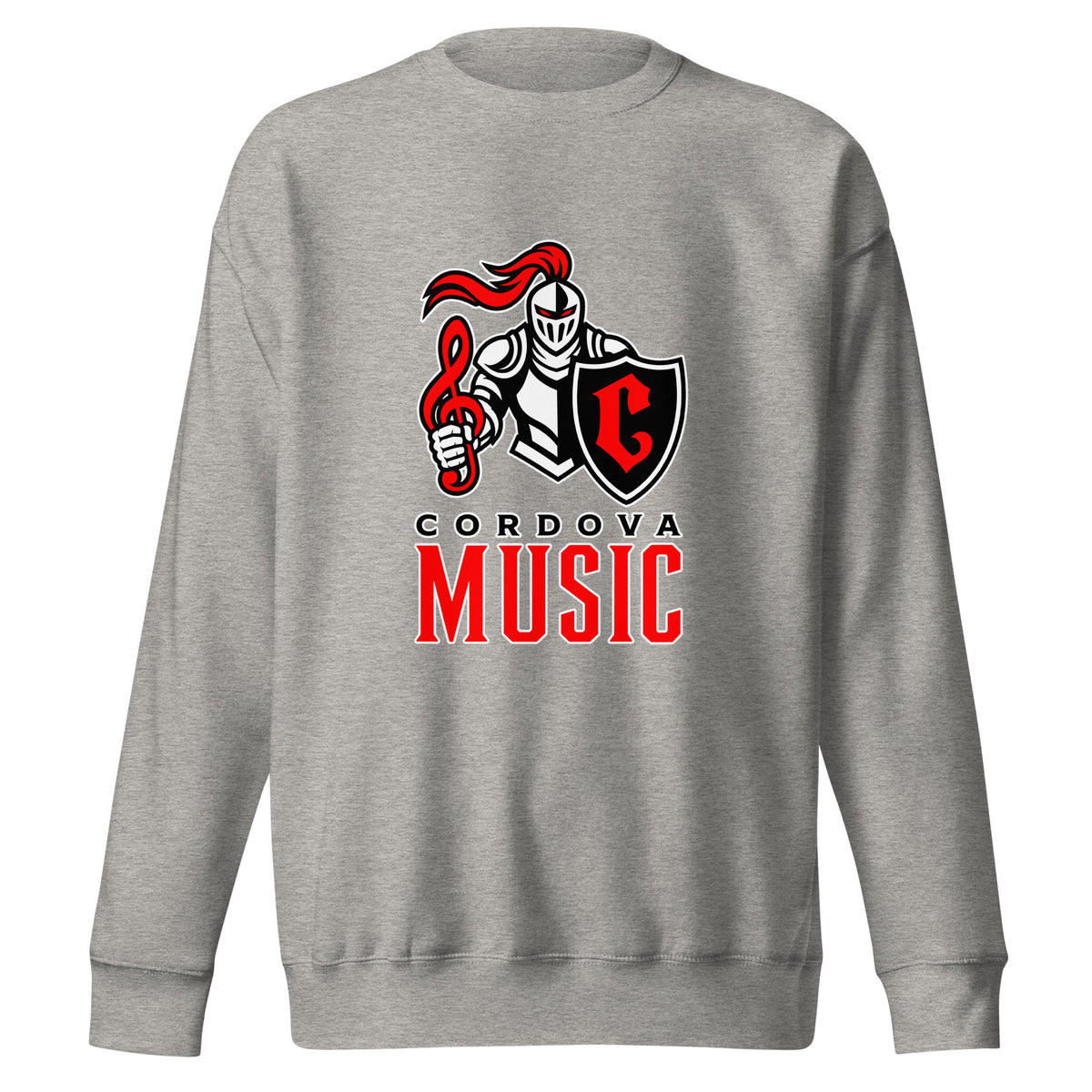 Performance | Crewneck | Cordova High Music | Vanguard Logo