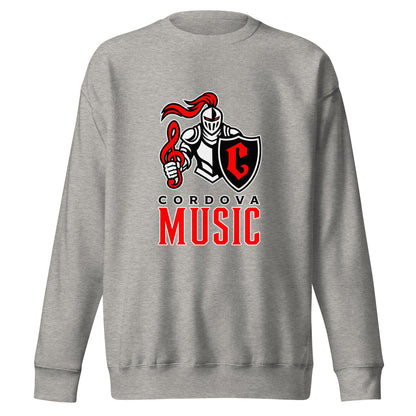 Performance | Crewneck | Cordova High Music | Vanguard Logo