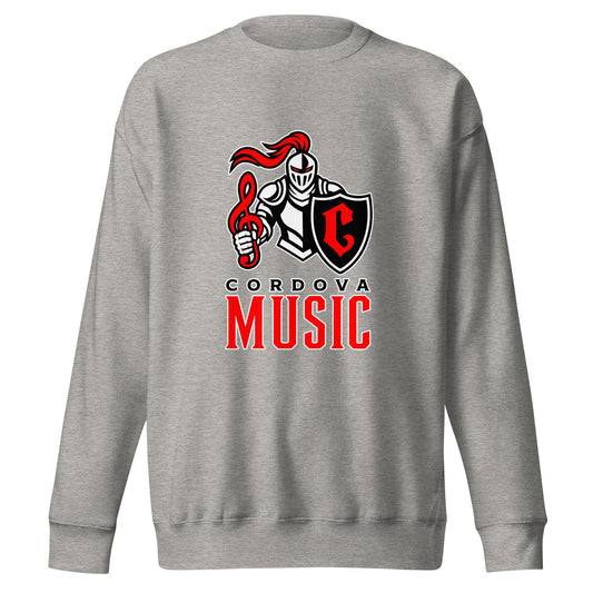 Performance | Crewneck | Cordova High Music | Vanguard Logo