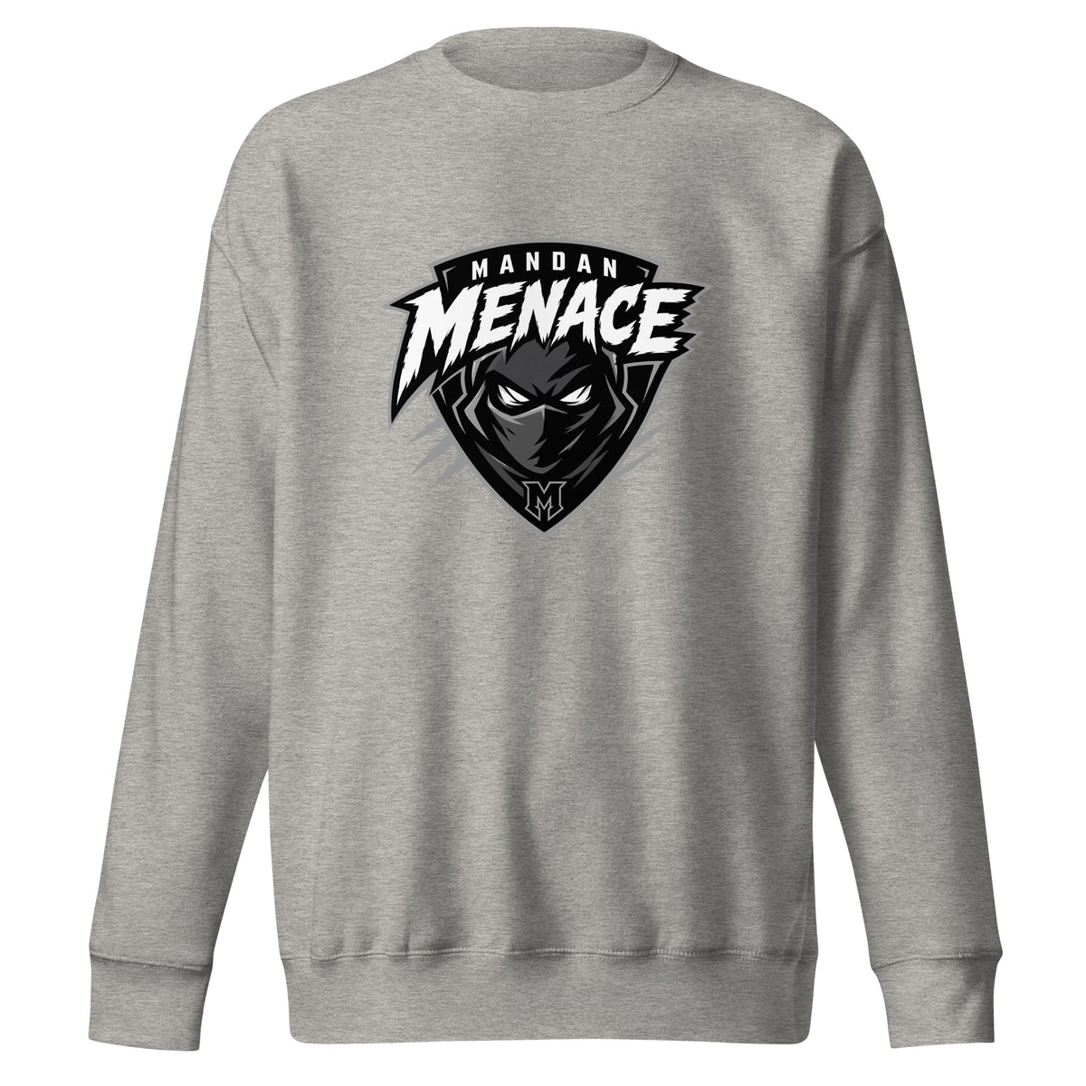 Performance | Crewneck | Mandan Menace | Shield Logo