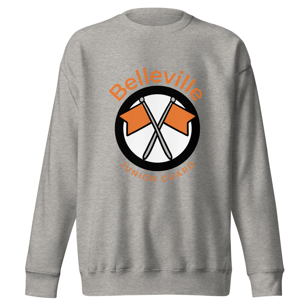 Performance | Crewneck | Belleville Community Guard Programs | Crest Logo