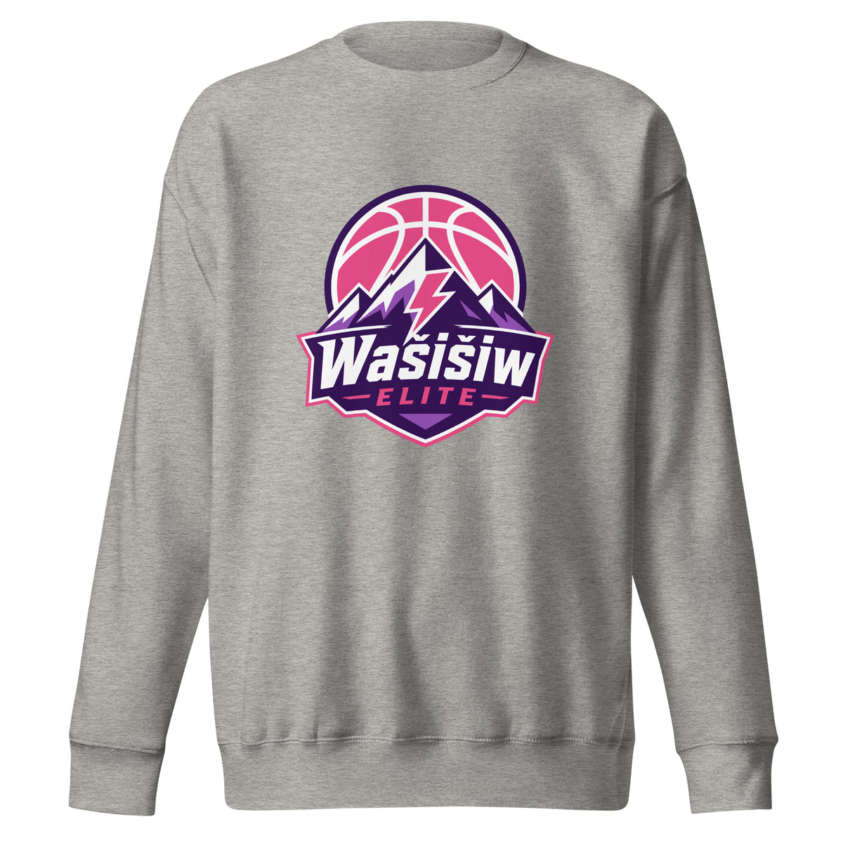 Performance | Crewneck | Wašišiw Elite | Emblem Logo
