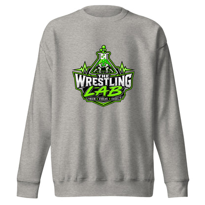 Performance | Crewneck | The Wrestling Lab | Emblem Logo