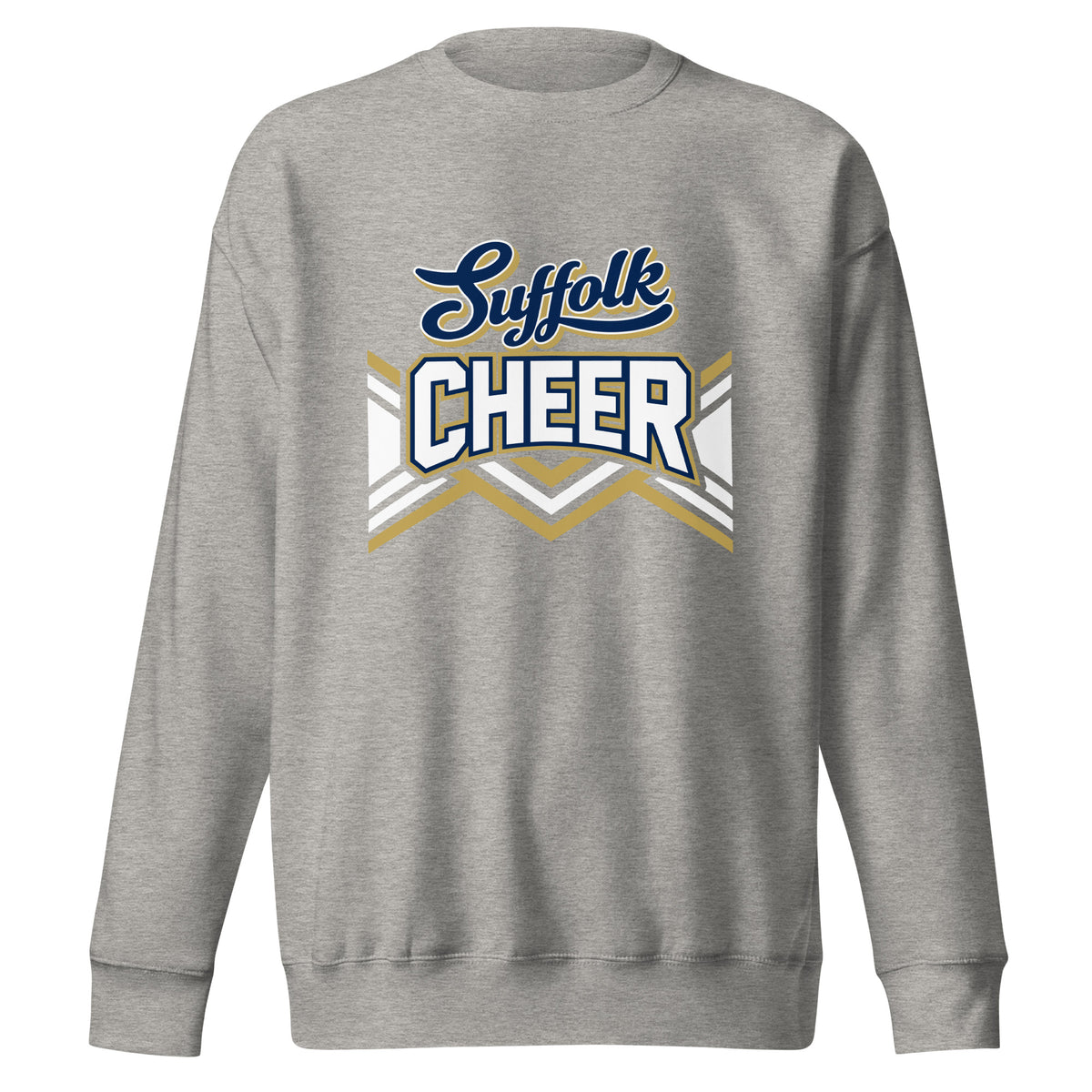 Performance | Crewneck | Suffolk University Cheerleading | Vanguard Logo