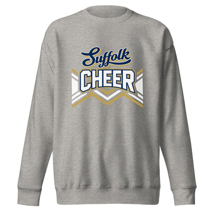 Performance | Crewneck | Suffolk University Cheerleading | Vanguard Logo
