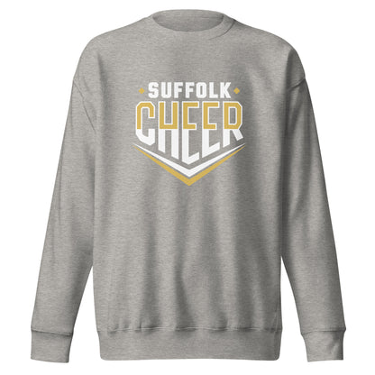 Performance | Crewneck | Suffolk University Cheerleading | Emblem Logo