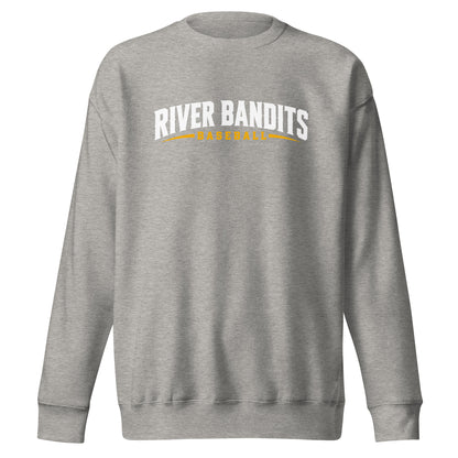 Performance | Crewneck | South Bend River Bandits | Lettermark Logo