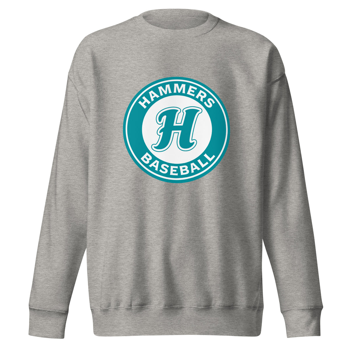 Performance | Crewneck | Hammers Baseball (10U) | Badge Logo
