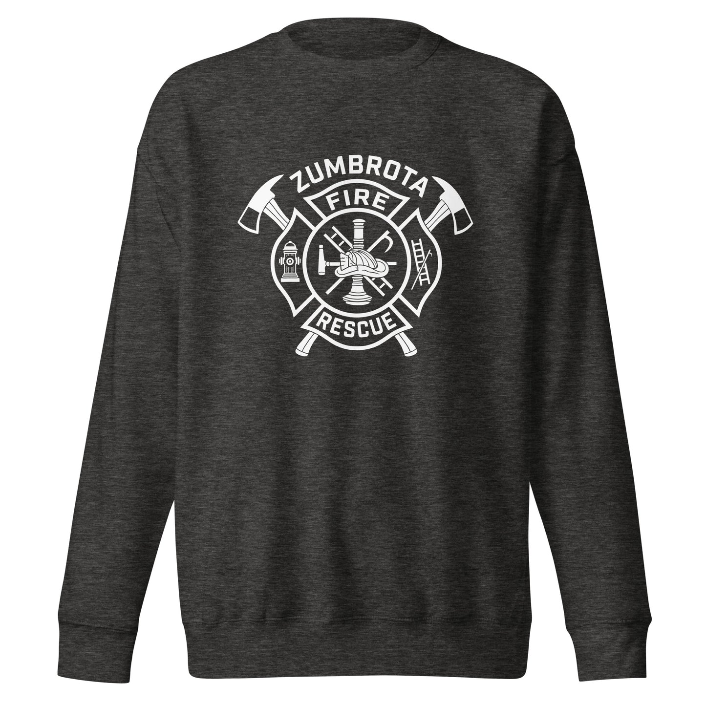 Performance | Crewneck | Zumbrota Fire Department | Crest Logo