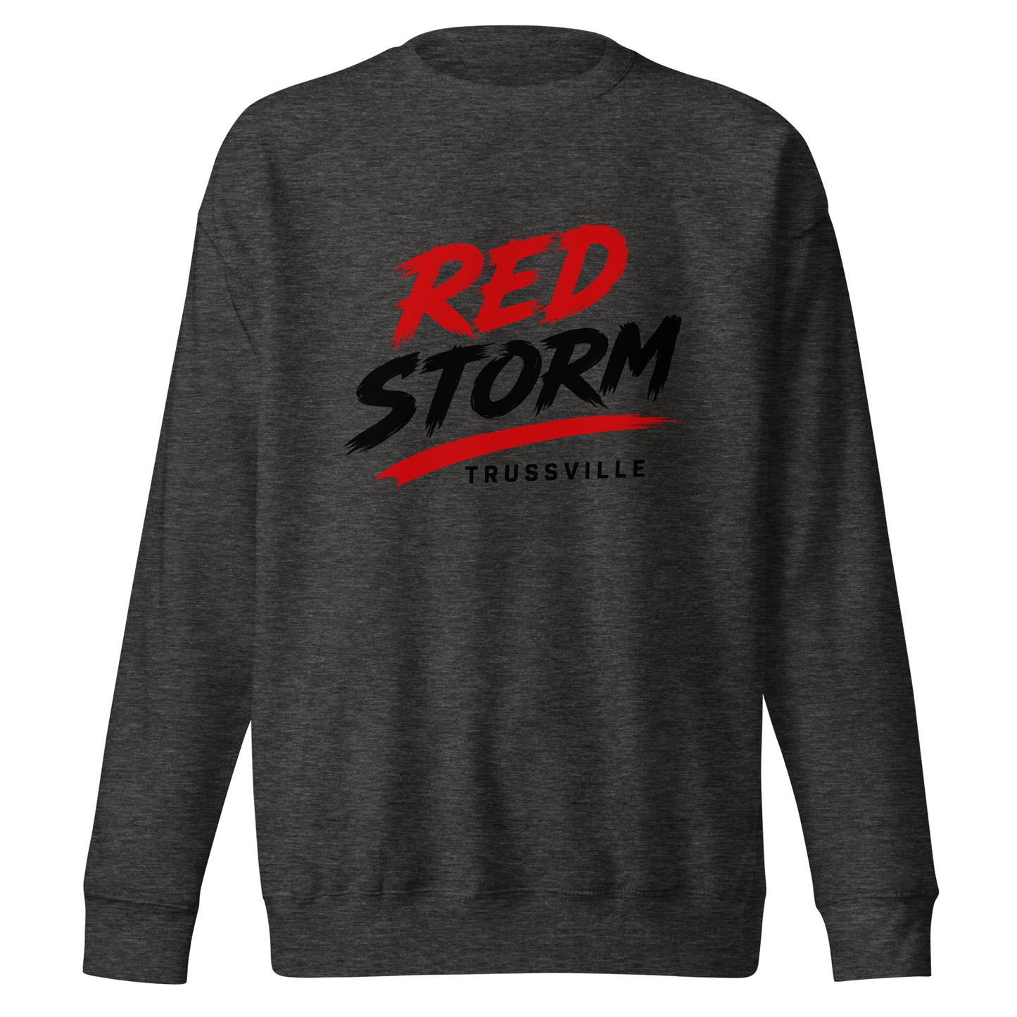 Performance | Crewneck | Red Storm | Modern Script Logo