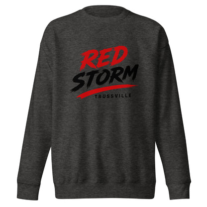 Performance | Crewneck | Red Storm | Modern Script Logo