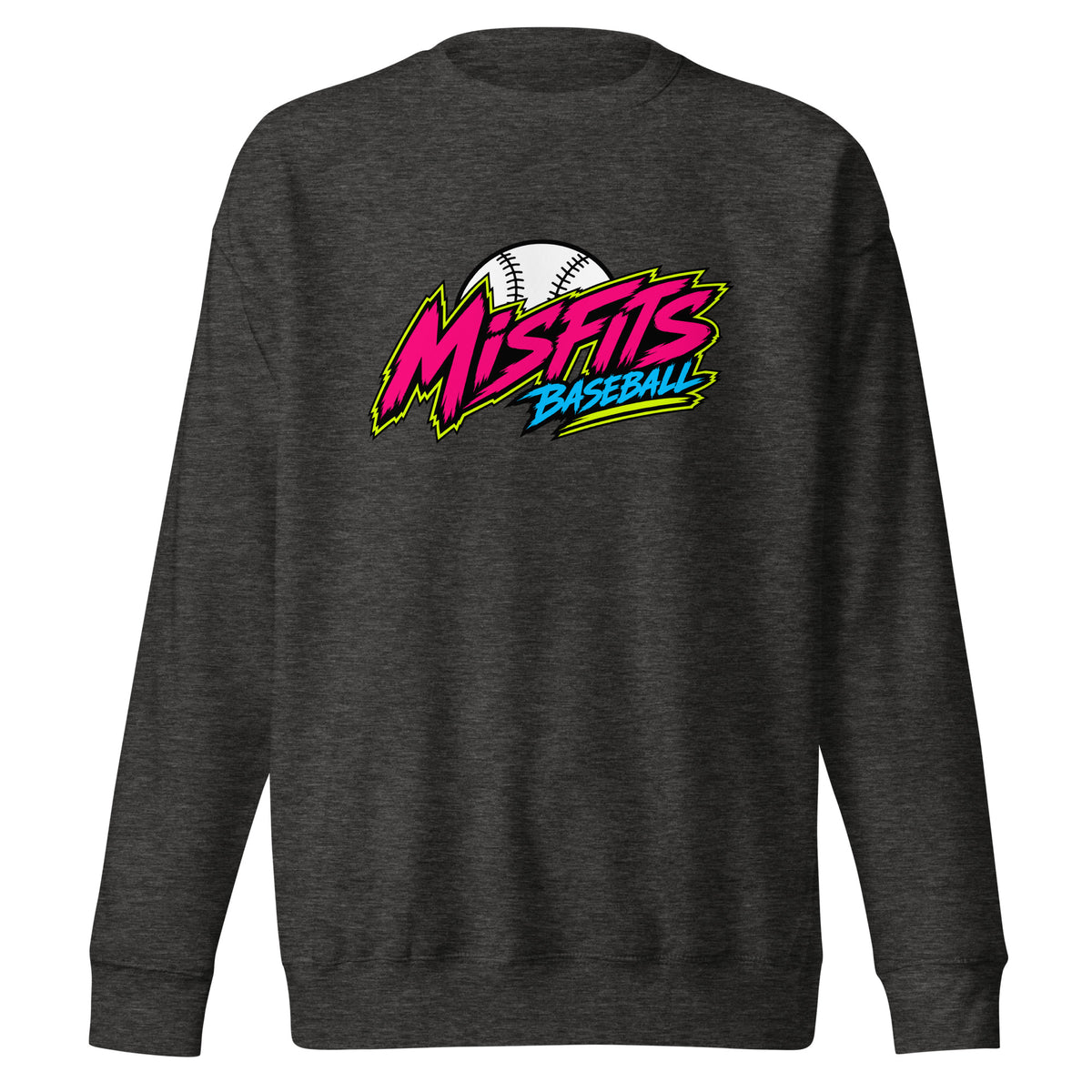 Performance | Crewneck | Misfits Baseball | Athletics Logo