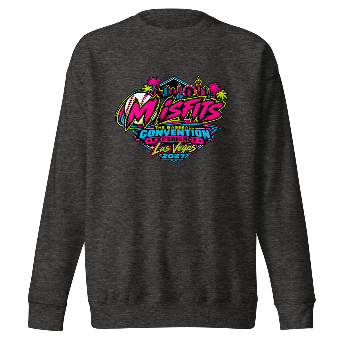 Performance | Crewneck | Misfits Baseball | Crest Logo