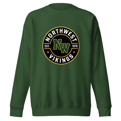 Performance | Crewneck | Northwest High School | Badge Logo