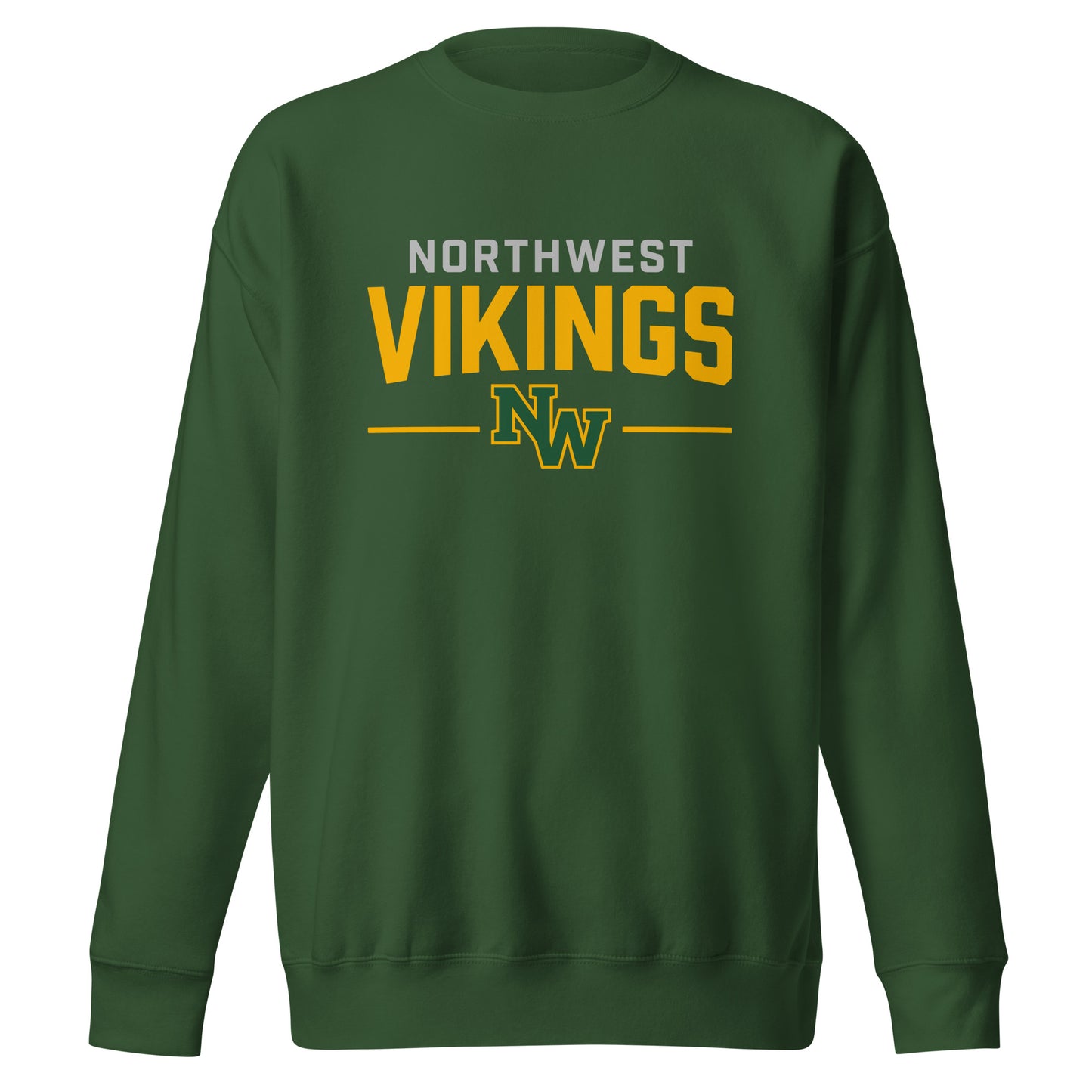 Performance | Crewneck | Northwest High School | Vikings Logo