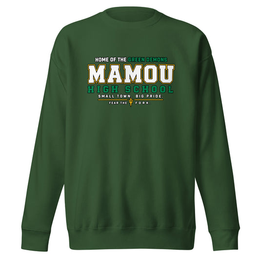 Performance | Crewneck | Mamou High School | Vanguard Logo