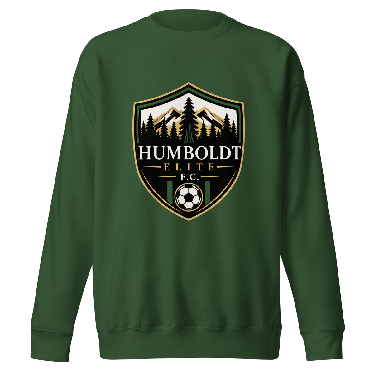 Performance | Crewneck | Humboldt Elite FC | Shield Logo