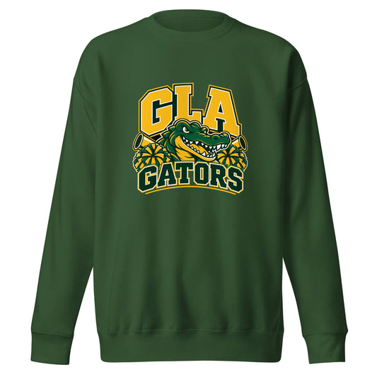 Performance | Crewneck | GLA Gators Cheer Team | Emblem Logo