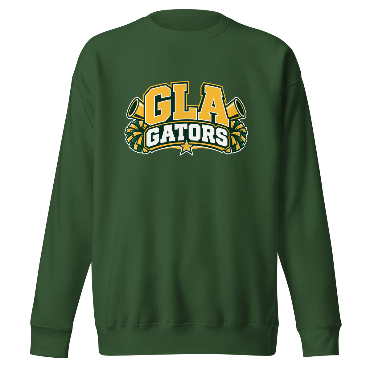 Performance | Crewneck | GLA Gators Cheer Team | Crest Logo