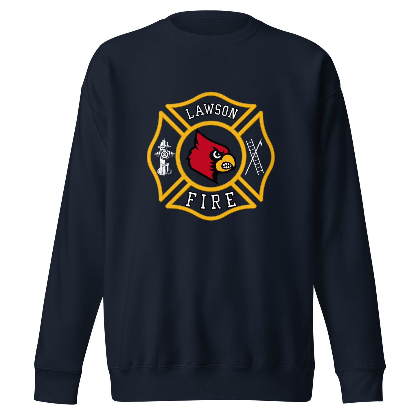 Performance | Crewneck | Lawson Fire Department | Crest Logo
