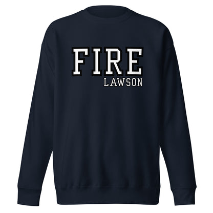 Performance | Crewneck | Lawson Fire Department | Script Logo
