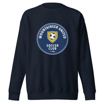 Performance | Crewneck | Mountaineer United Soccer Club | Badge Logo