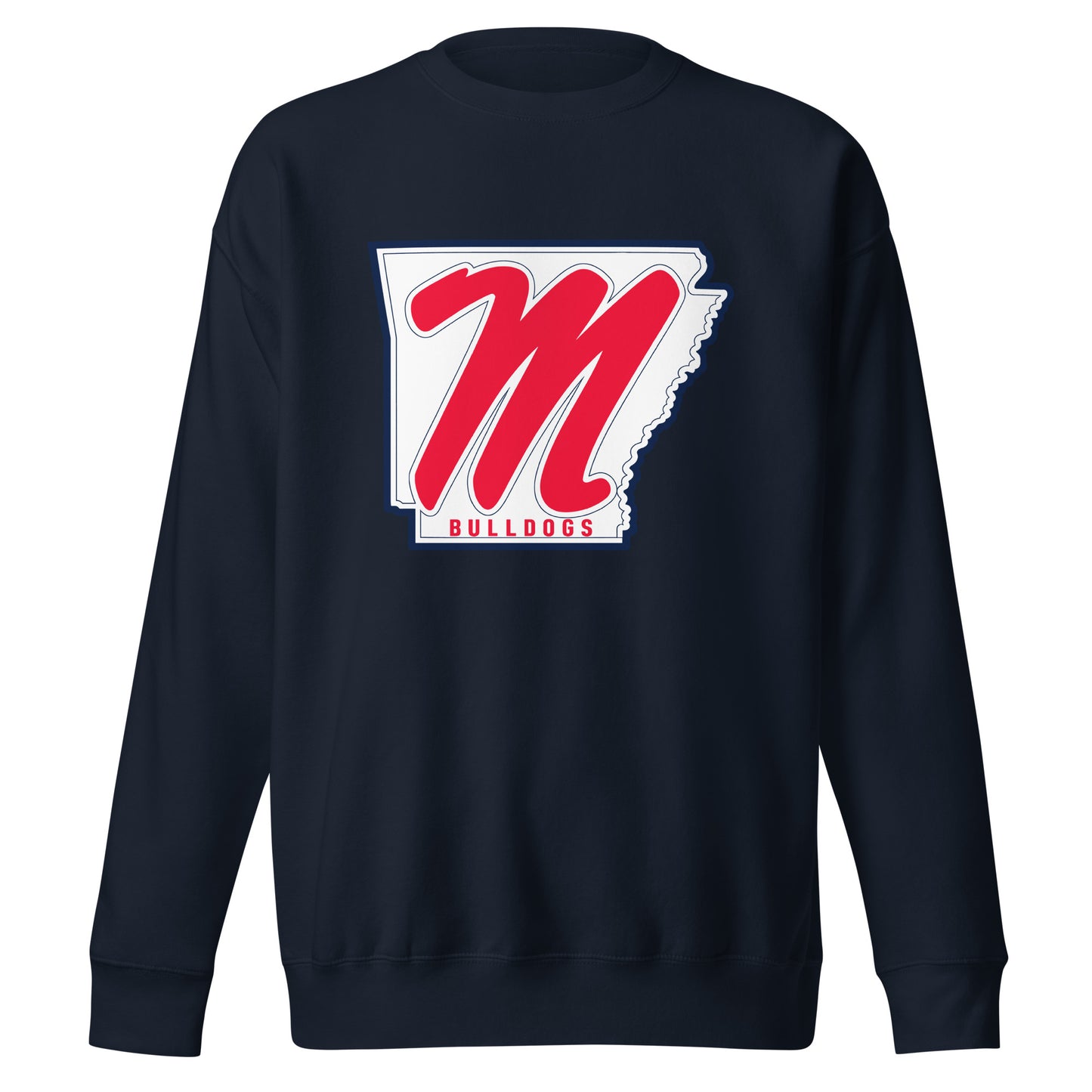 Performance | Crewneck | Maumelle Bulldogs 2035 | Emblem Logo