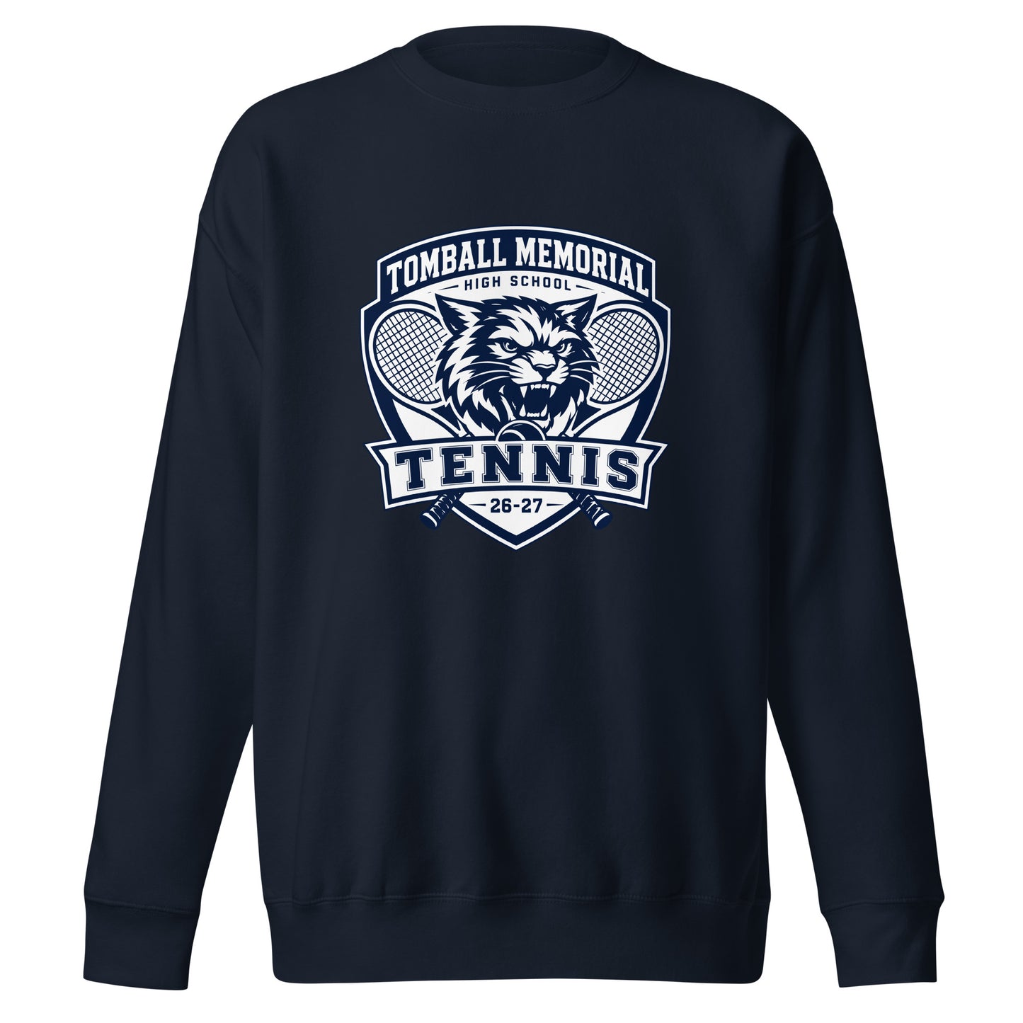 Performance | Crewneck | TMHS Tennis | Shield Logo