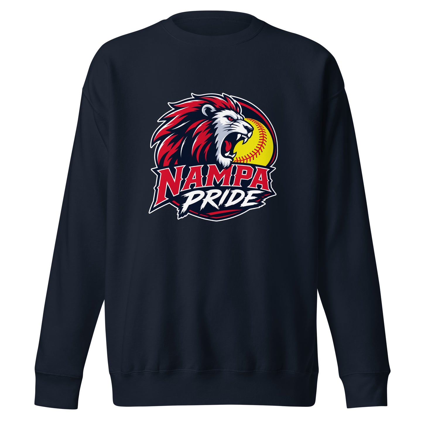 Performance | Crewneck | Nampa Pride | Lion Crest Logo