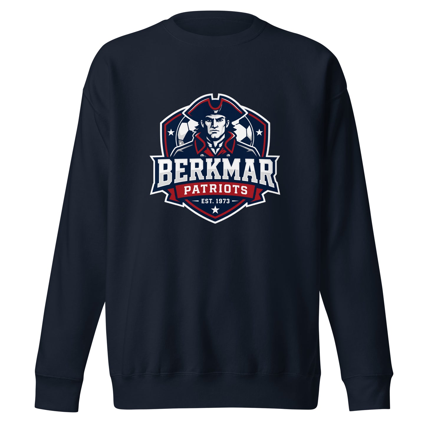 Performance | Crewneck | Berkmar High School Soccer | Shield Logo