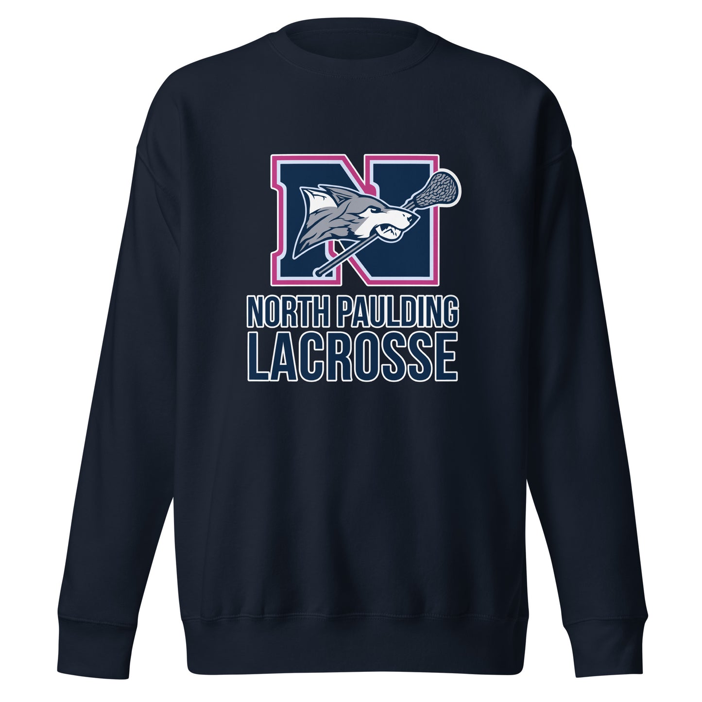 Performance | Crewneck | North Paulding Lacrosse | Vanguard Logo