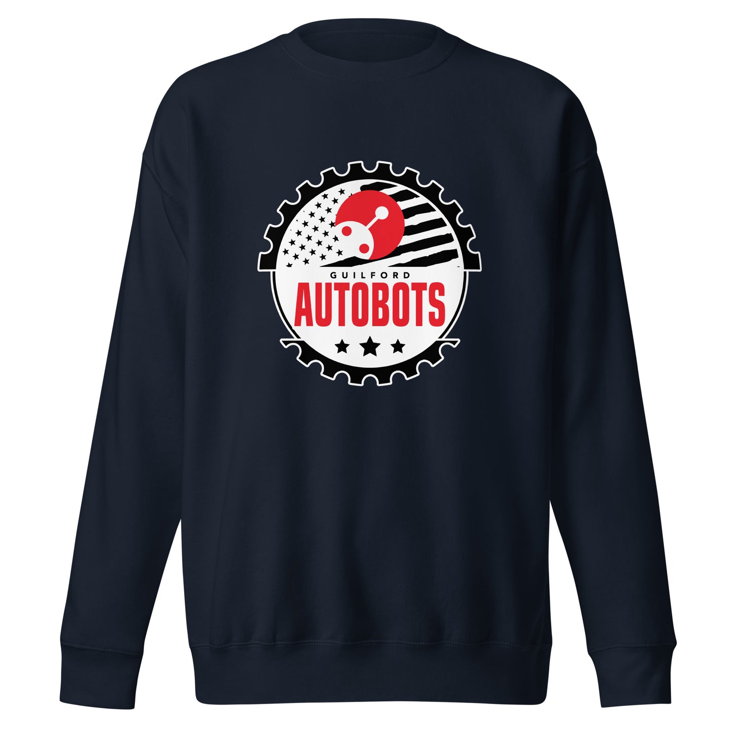Performance | Crewneck | Guilford Autobots | Emblem Logo