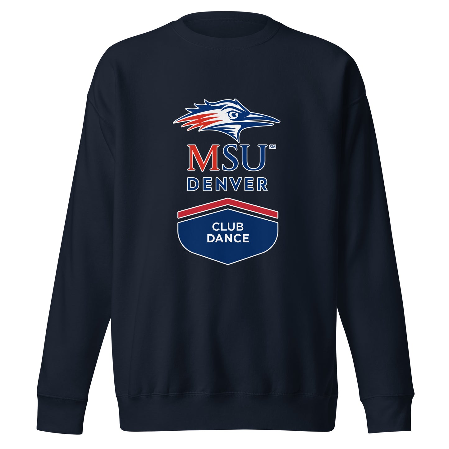 Performance | Crewneck | MSU Denver Dance Team | Apex Logo
