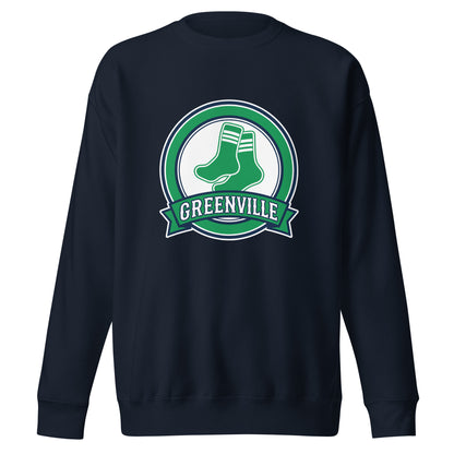Performance | Crewneck | Greenville Sox | Badge Logo